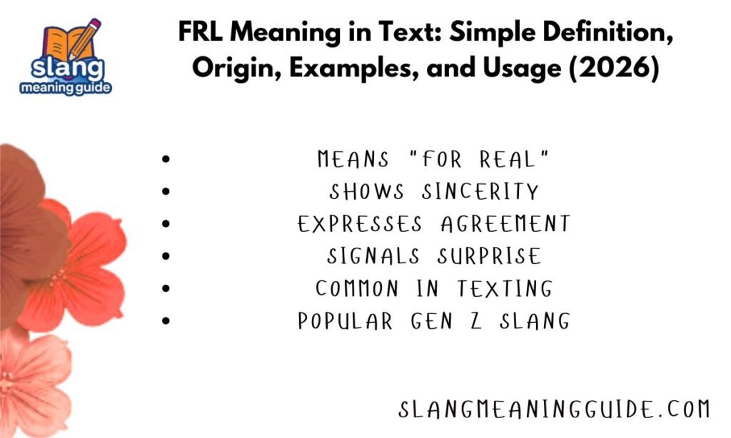 FRL Meaning in Text: Simple Definition, Origin, Examples, and Usage (2026)