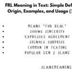 FRL Meaning in Text: Simple Definition, Origin, Examples, and Usage (2026) FRL Meaning in Text: Simple Definition, Origin, Examples, and Usage (2026)
