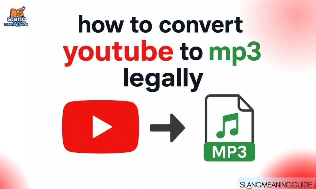 How To Convert YouTube To MP3 Legally (2026 Guide)