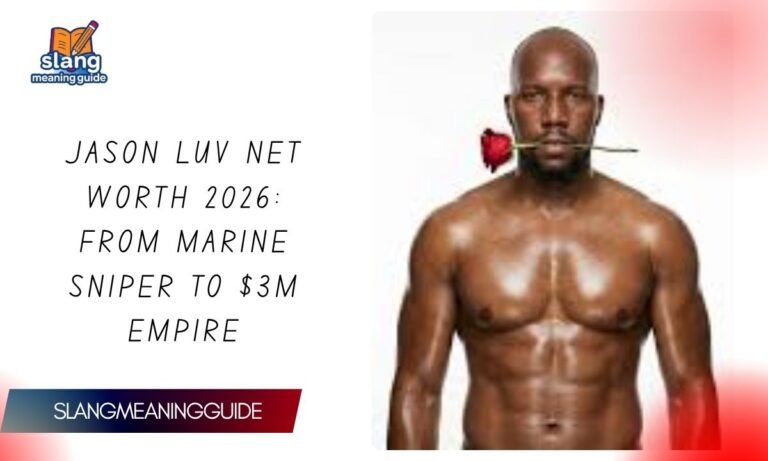 Jason Luv Net Worth 2026: From Marine Sniper to $3M Empire