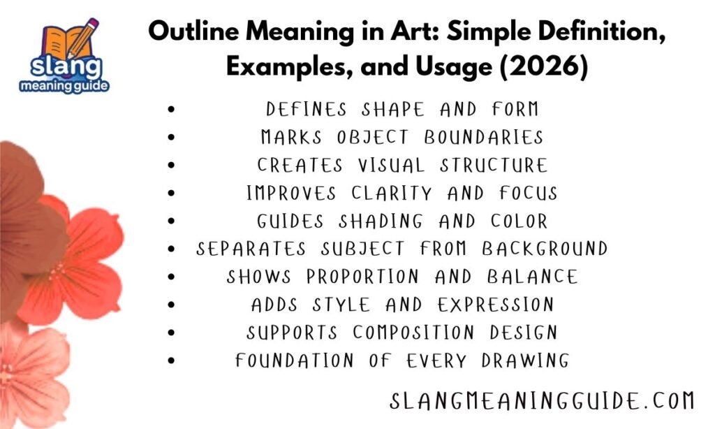 Outline Meaning in Art: Simple Definition, Examples, and Usage (2026)