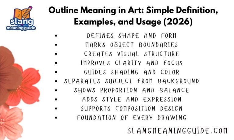 Outline Meaning in Art: Simple Definition, Examples, and Usage (2026)