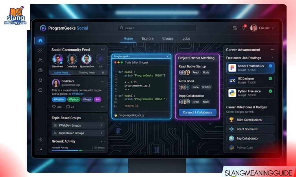 ProgramGeeks Social: The Developer Community Worth Knowing