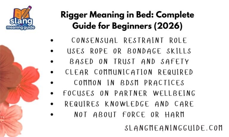 Rigger Meaning in Bed: Complete Guide for Beginners (2026)