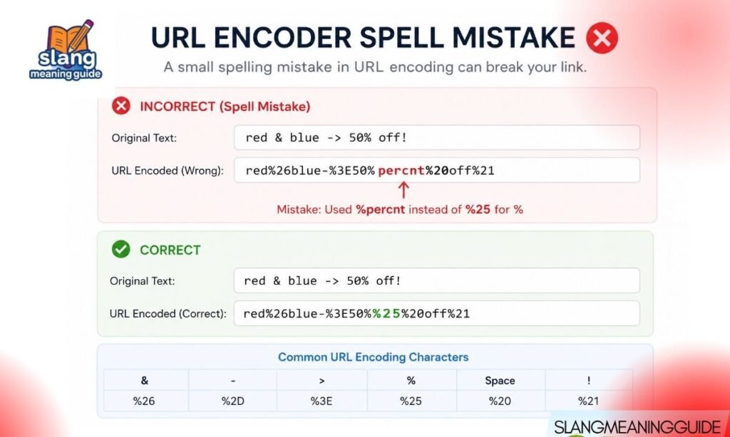 URL Encoder Spell Mistake: Fix Every Encoding Error Fast